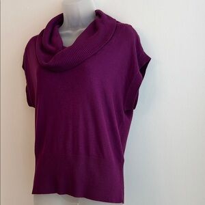 H&M Cowl Neck Sweater - L - Plum